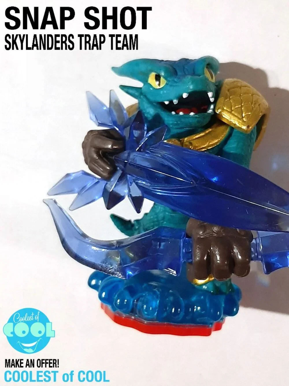 Snap Shot Skylanders Trap Team Trap Master loose Figure 84999888 Activision